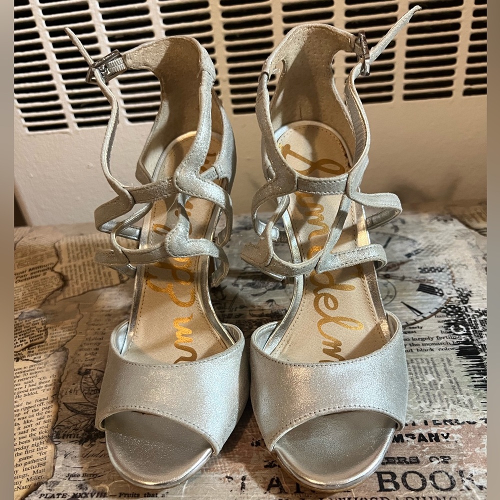 Sam Edelman silver shoes